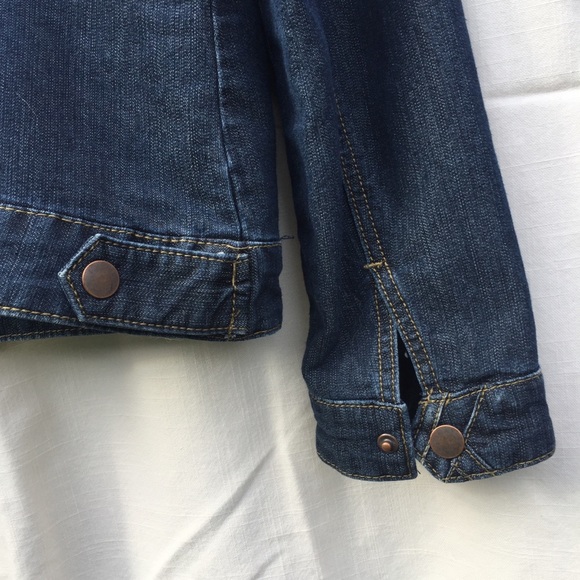 Christopher&Banks blue denim jean jacket - Picture 6 of 9